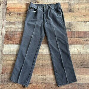 Braxton Stretch Jeans Vintage Mens Rockabilly Gray Denim Jeans -36